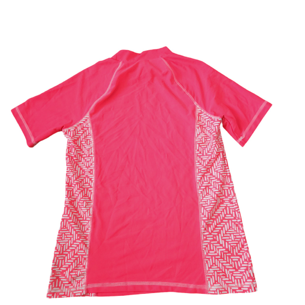 Circo Girls Rashguard Shirt XL 14/16 Bathing Suit Top Kids Pink
